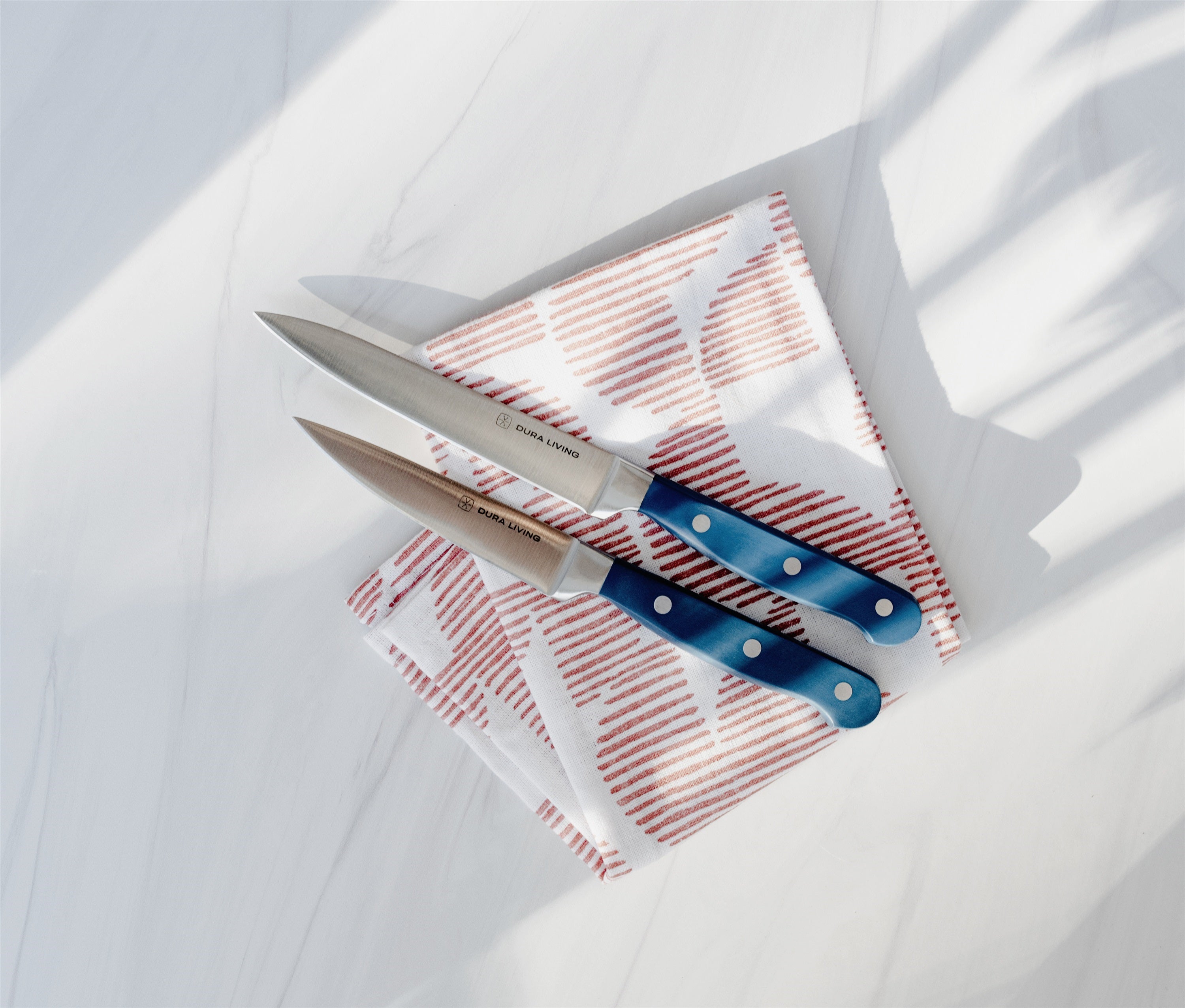 Superior 2-Piece Kitchen Knife Set - Royal Blue