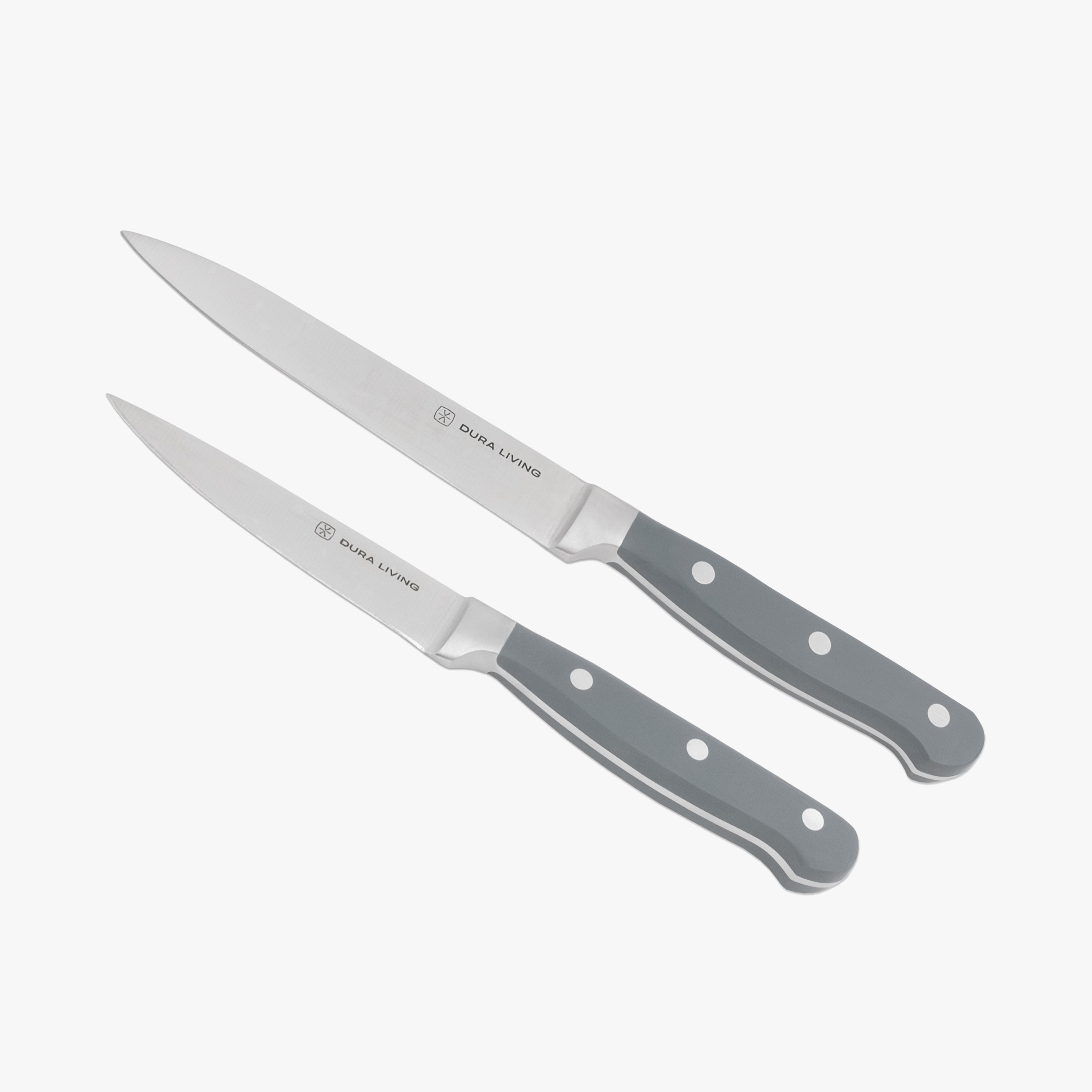 Superior 2-Piece Kitchen Knife Set - Gray