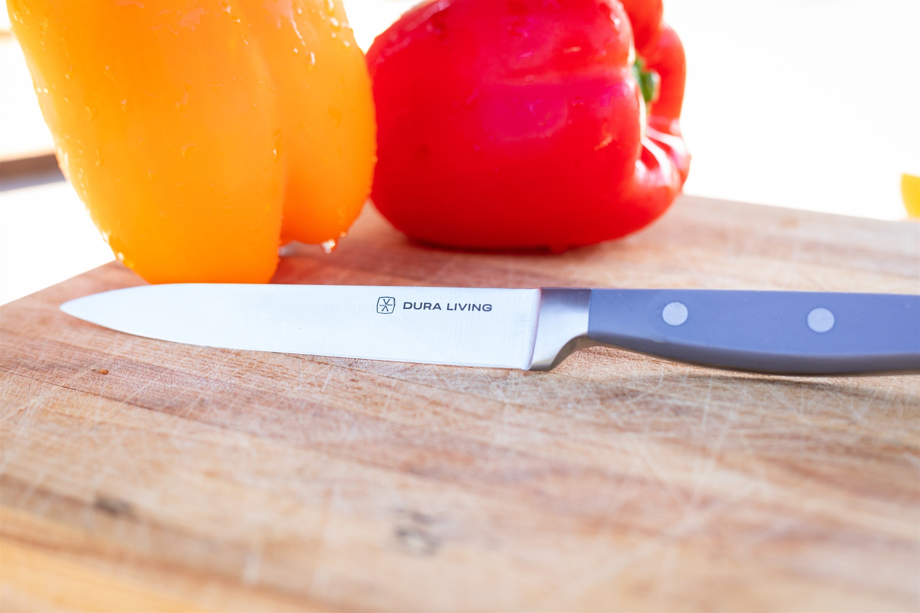Superior 2-Piece Kitchen Knife Set - Gray